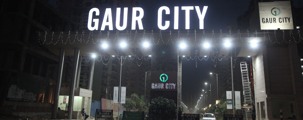 Gaur City Entrance Gate