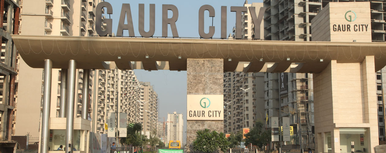 Gaur City Entrance Gate
